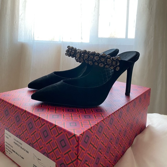 Tory Burch Crystal Mule Pump - Picture 7 of 7
